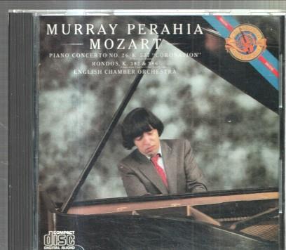CD MUSICA:  MURRAY PERAHIA - MOZART: piano cocerto No 26, K 357 Coronation
