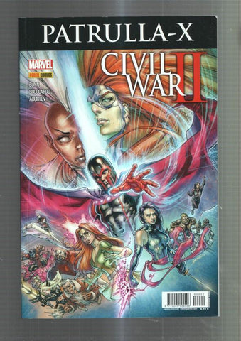 Panini: Civil War II: Crosover Patrulla X  
