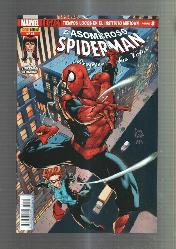 Panini: El asombroso Spiderman renueva tus votos numero 18  
