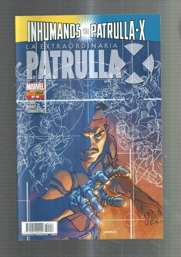 La extraordinaria Patrulla X numero 18: Inhumanos vs Patrulla X  