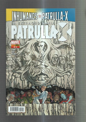 Panini: La extraordinaria Patrulla X numero 17: Inhumanos vs Patrulla X  
