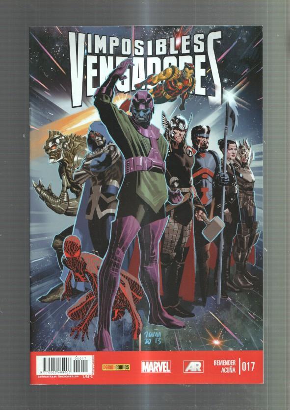 Panini: Imposibles Vengadores numero 17: Vengar la tierra