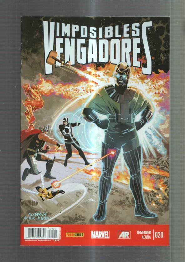 Panini: Imposibles Vengadores numero 20: Vengar la tierra