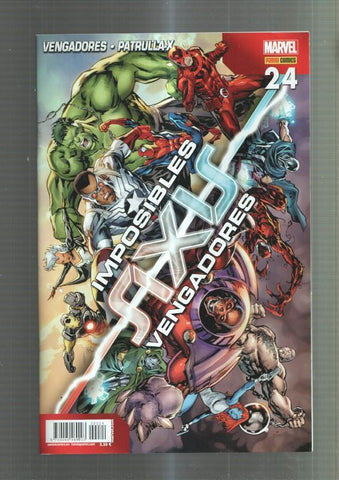 Panini: Imposibles Vengadores numero 24: todo gran odio