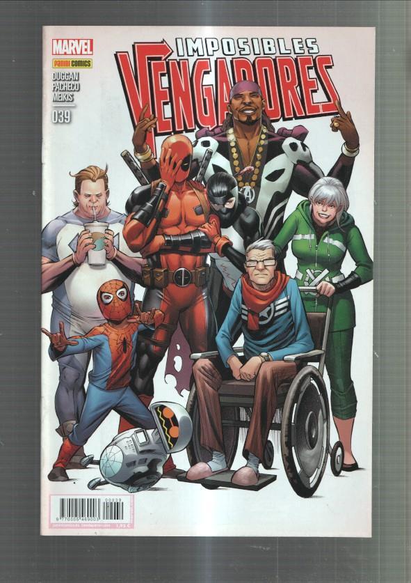 Panini: Imposibles Vengadores numero 39: Los intrusos