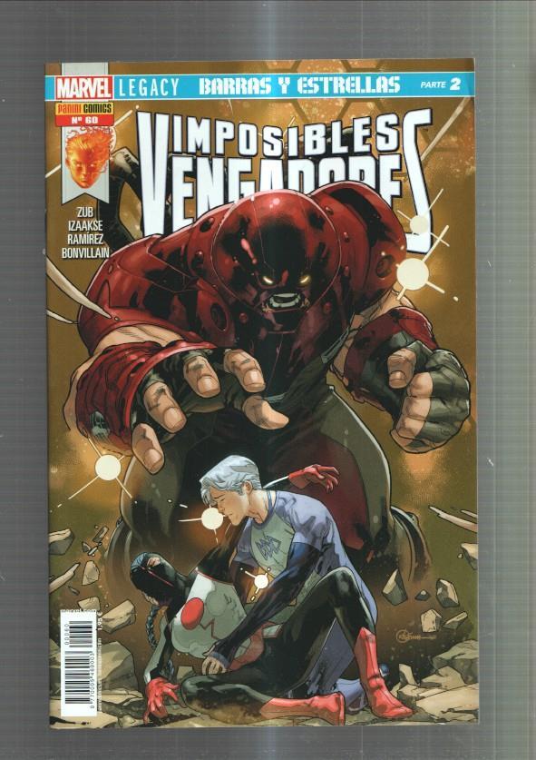 Panini: Imposibles Vengadores numero 60: Barras y estrellas