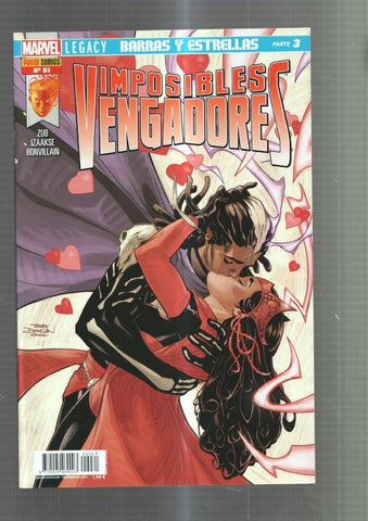 Panini: Imposibles Vengadores numero 61: Barras y estrellas