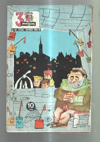 3 amigos numero 82: extra navidad 1960-1961: FALTAN PAGINAS 27 A LA 32
