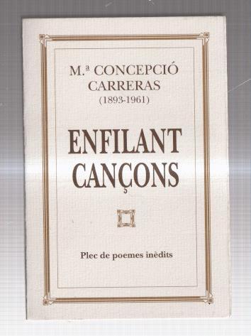 Enfilant Cançons: plec de poemes inedits