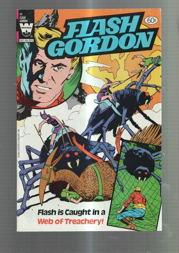WHITMAN: FLASH GORDON numero 36: Web of Treachery