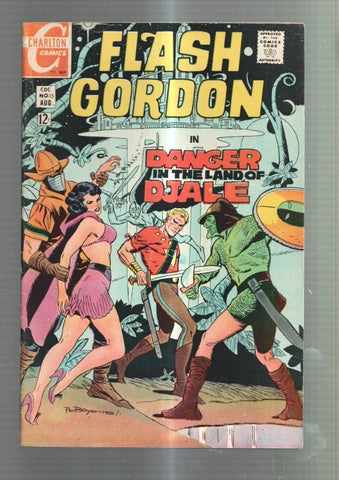 CHARLTON COMICS: FLASH GORDON numero 15: In the Land of The Djale