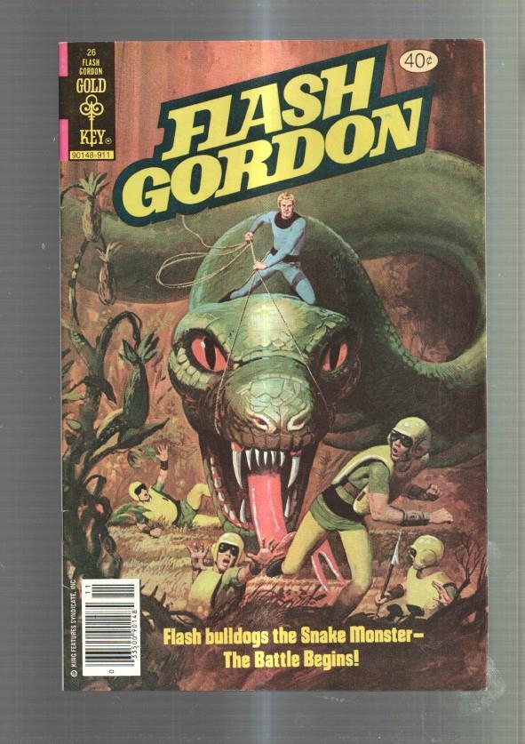GOLD KEY: FLASH GORDON numero 26: The land of serpents