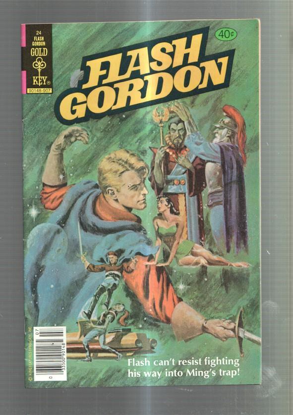 GOLD KEY: FLASH GORDON numero 24: The coronation of Ming the Merciless