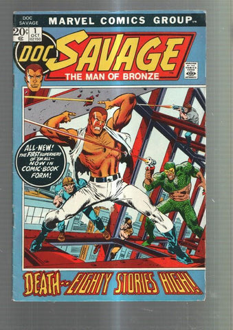 Marvel Comics Group: Doc Savage: The Man of bronze numero 01