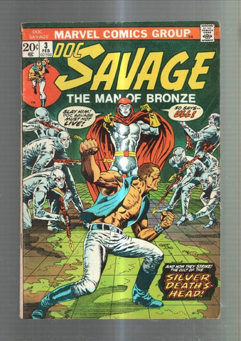 Marvel Comics Group: Doc Savage: The Man of bronze numero 03