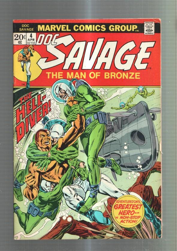 Marvel Comics Group: Doc Savage: The Man of bronze numero 04