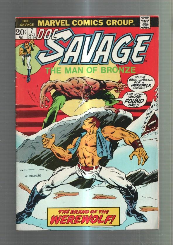 Marvel Comics Group: Doc Savage: The Man of bronze numero 07