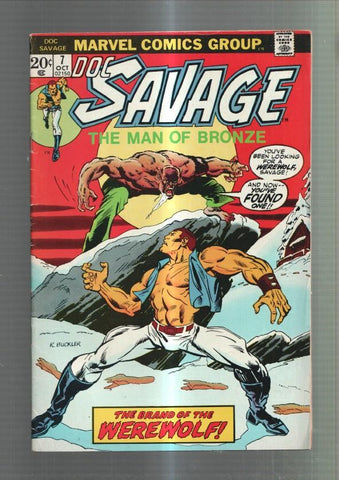 Marvel Comics Group: Doc Savage: The Man of bronze numero 07