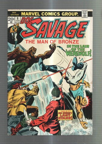 Marvel Comics Group: Doc Savage: The Man of bronze numero 08