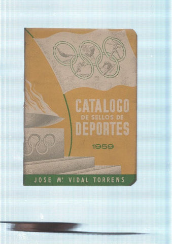 Catalogo de sellos de Deportes 1959