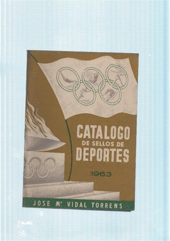 Catalogo de sellos de Deportes 1963