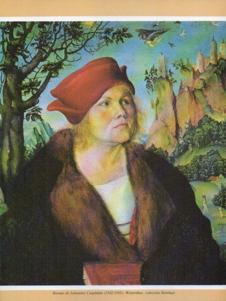 LAMINA V35689: Retrato de Johannes Cuspinian por Lucas Cranach