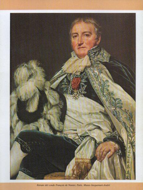 LAMINA V35693: Retrato del conde François de Nantes por Jacques Louis David