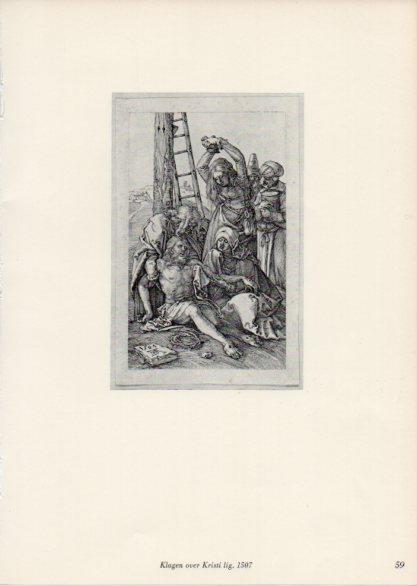LAMINA V35661: Albrecht Durer. Klagen over Kristi lig