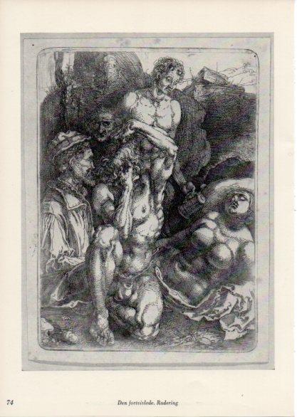 LAMINA V35668: Albrecht Durer. Den fortvivlede