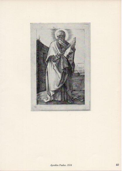 LAMINA V35673: Albrecht Durer. Apostlen Paulus