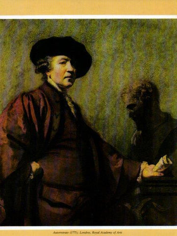 LAMINA V35747: Autorretrato por Joshua Reynolds