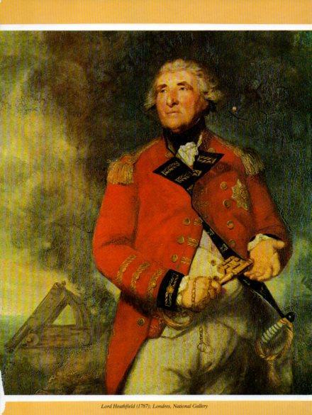 LAMINA V35749: Lord Heathfield por Joshua Reynolds