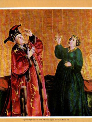 LAMINA V35763: Augusto emperador y la sibila Tiburtina por Konrad Witz