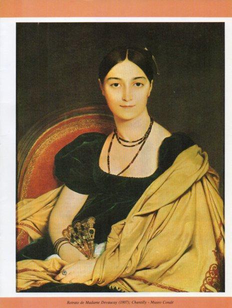 LAMINA V35712: Retrato de Madame Devaucay por Dominique Ingres