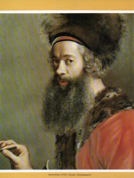 LAMINA V35714: Autorretrato por J. E. Liotard
