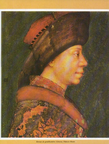 LAMINA V35731: Retrato de gentilhombre por Antonio Pisano