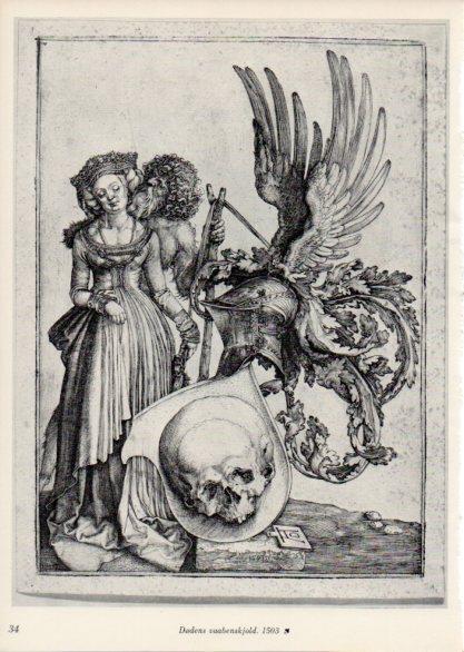 LAMINA V35648: Albrecht Durer. Dodens vaabenskjold
