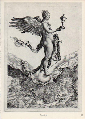 LAMINA V35647: Albrecht Durer. Nemesis