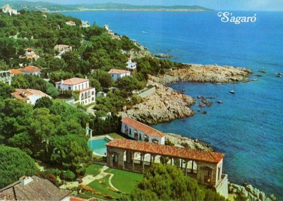 LAMINA V35561: Vista de S'Agaro, Gerona