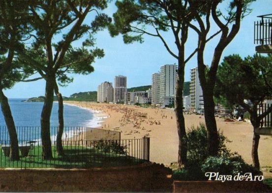 LAMINA V35562: Vista de Playa de Aro, Gerona