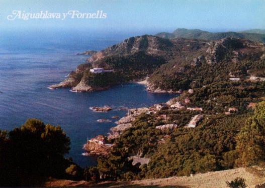 LAMINA V35571: Vista aerea de Aiguablava i Fornell, Gerona