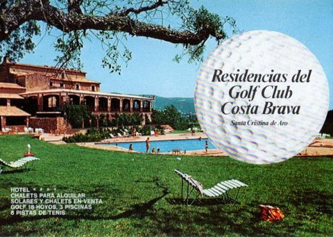 LAMINA V35558: Publicidad Residencias del Golf Club Costa Brava