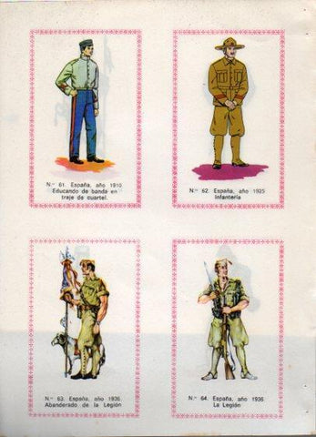 LAMINA V35535: Abanderado de la legion 