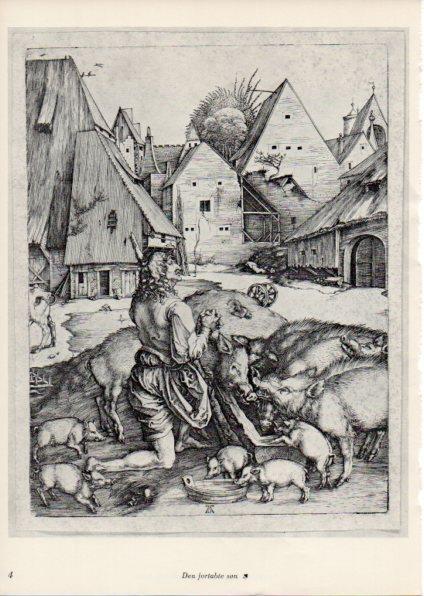 LAMINA V35633: Albrecht Durer. Den fortabte son