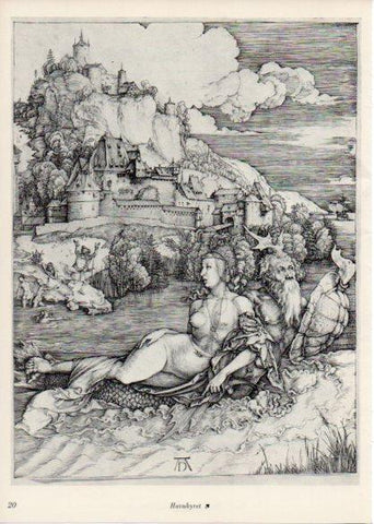 LAMINA V35641: Albrecht Durer. Havuhyret