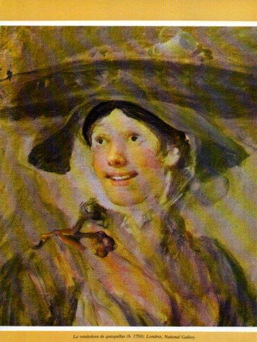 LAMINA V35770: La vendedora de quisquillas por Willian Hogarth