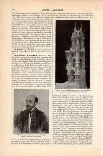 LAMINA V36125: Vicente Lamperez y Romea