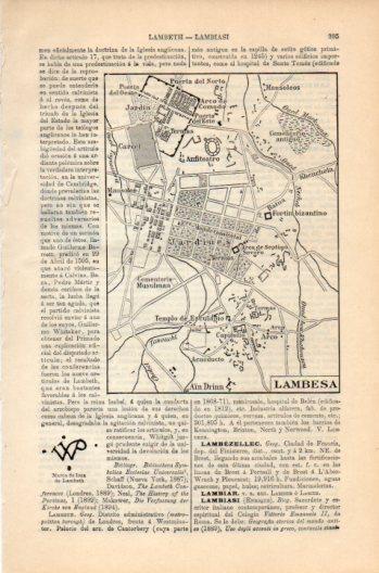 LAMINA V36119: Plano de Lambesa