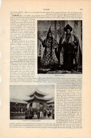 LAMINA V36116: Lamas del Tibet 