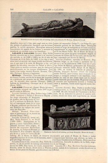 LAMINA V36115: Estatua yacente de Carlos II de Lalaing